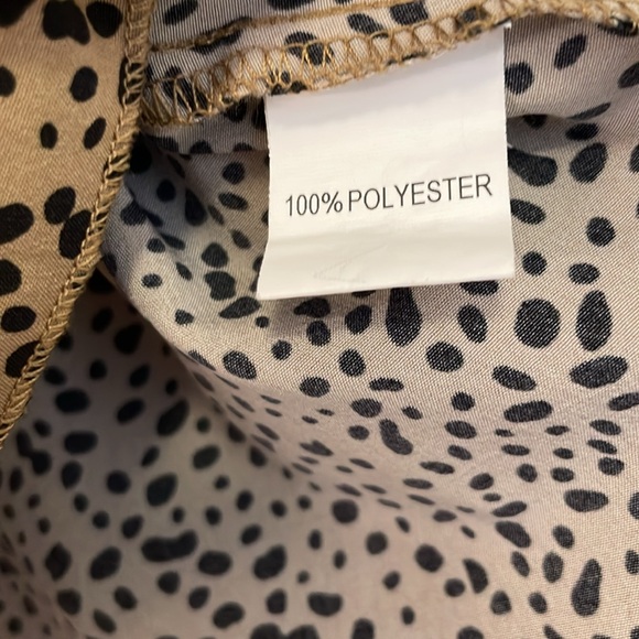 SHEIN Leopard Print Blouse Size S - Picture 7 of 9